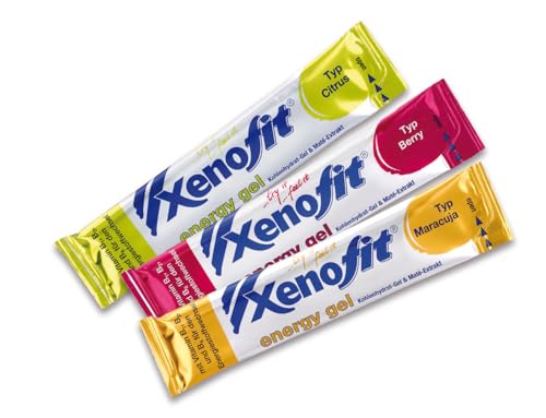 Xenofit energy gel 3-fach sortiert - 30 x 25 g