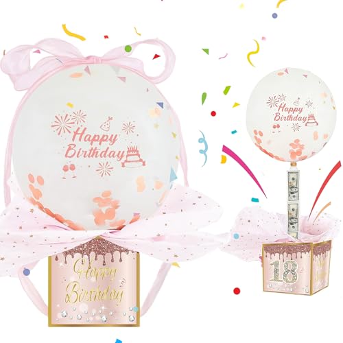 Boîte Surprise D'anniversaire Boîte Surprise Anniversaire Cadeau Boite Anniversaire DIY Happy Birthday Cadeau Surprise Explosion pour la Famille et les Amis