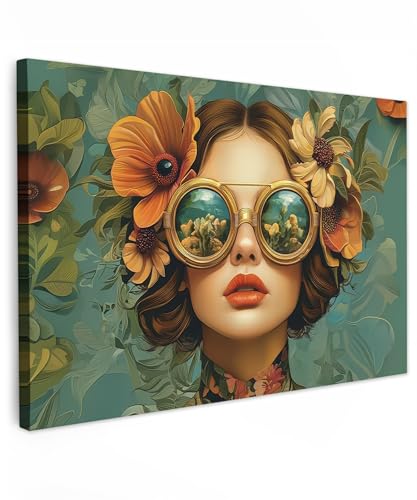 MuchoWow© Bild auf Leinwand 90x60 cm Schlafzimmer Bilder Badezimmer...