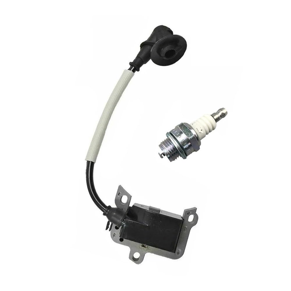 Zündspulenmodul Zündkerze passend for PT720 MS382 MS 382 Kettensäge MS461 Trennschleifer Motor Gartengeräte Teile 1119-400-1300(Ignition Spark Plug)