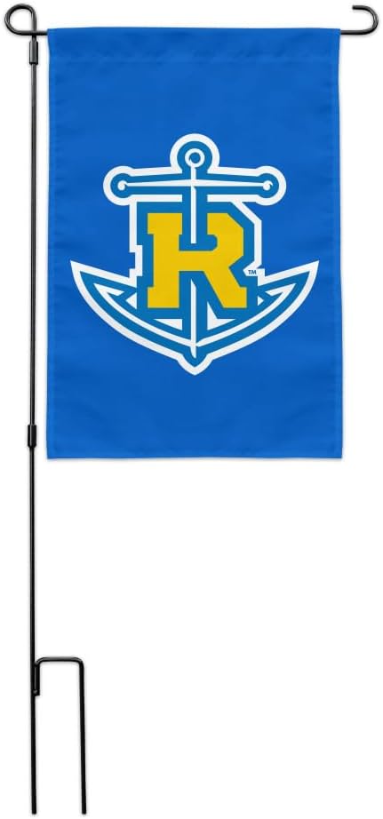 Rollins College Primary Logo Garden Yard Flag with Pole Stand Holder
