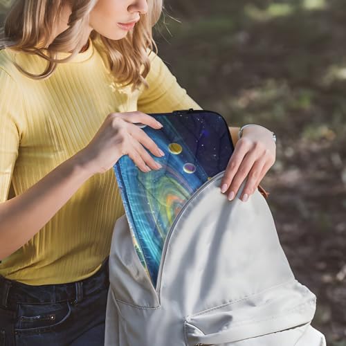 Funda para laptop de 13-14 pulgadas con diseño de planetas miniatura 6