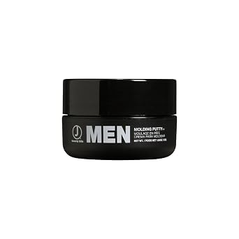 J Beverly Hills Mens Molding Putty with Beeswax for Strong Hold and Texture, 2 Oz