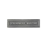 gendarmerie maritime cherbourg - Agrafe pour médaille pendante Ordonnance Décoration Militaire Armée - Dimensions : 4,1x1,1cm - Poids : 6,5g