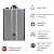 Rinnai RUR160iN Condensing Tankless Hot Water Heater, 9 GPM, Natural Gas, Indoor Installation