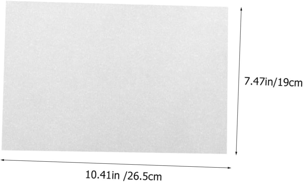 PRETYZOOM Transparent Tracing Paper Smooth Surface Copying Calligraphy Writing Drawing Paper for Handwriting Sketching Transfer Use