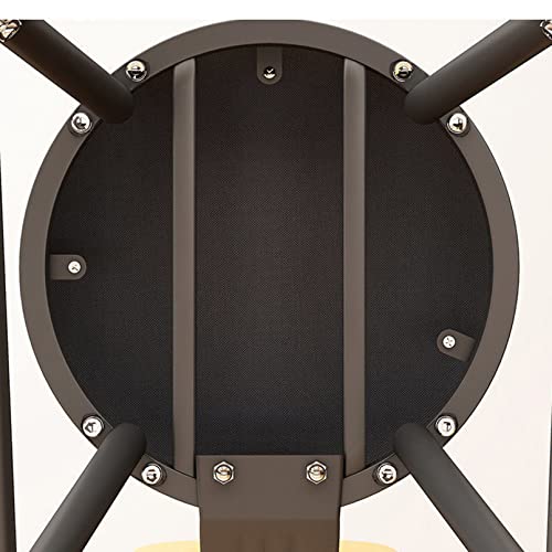 Tabouret de bar industriel dossier confort pour eviter le mal de dos