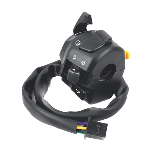Image of UNO Minda SW-0665AT-E01 Handle Bar Switch - Left for Royal Enfield Classic 500 CC /GT /Bullet 500 CC