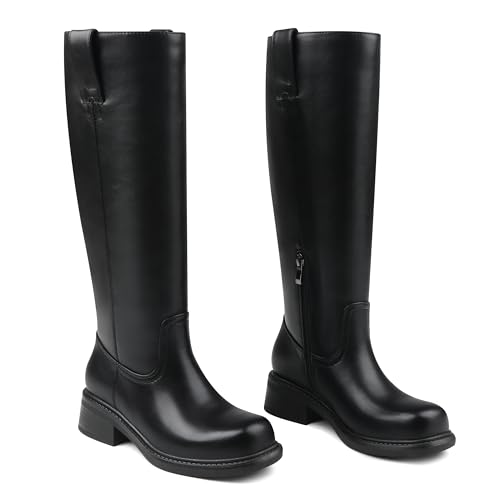 Image of Zzheels Mid Calf Cowboy Boots for Women Closed Toe Western Cowgirl Boots | Pointed Toe, Western Boots, Country Concert Outfits, Rodeo Outfit, Wide Calf Cowgirl Boots