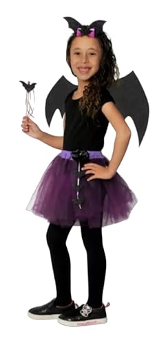 Asa De Morcego Infantil Vampira Para Fantasia De Halloween