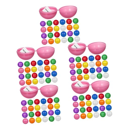 BESTonZON 125pcs Fillable Raffle Plastic Draw for Party Games Easy to Use Reusable for Birthday Celebrations Corporate Events and School Activities