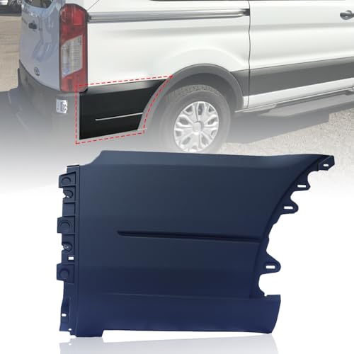 Spwrney - Spwrney Rear Right Quarter Panel Trim Molding Cover for Transit 150 250 350 2015-2023 Accessories, Passenger Side, 1PC