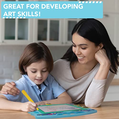 Blue's Clues Magnetic Drawing Board With Stylus And 3 Stamps, For Boys Or Girls (Blue)… #TOP3