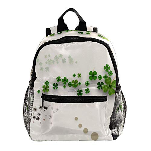 Primavera Mochila para niños Mochila Escolar Ligera Impresión Completa para niños en Edad Preescolar 3-8 años Bolsa de bebé Pañal Leche en Polvo Mochila 25.4x10x30 CM