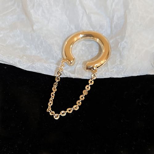 Image of Ear Cuffs Non Piercing 14K Gold Plated Ear Cuff Earrings for Women Trendy Clip on Cartilage Earring Stacks Non Pierced Adjustable Fake Earrings Set Jewelry Christmas Gift 2026 Stocking Stuffers