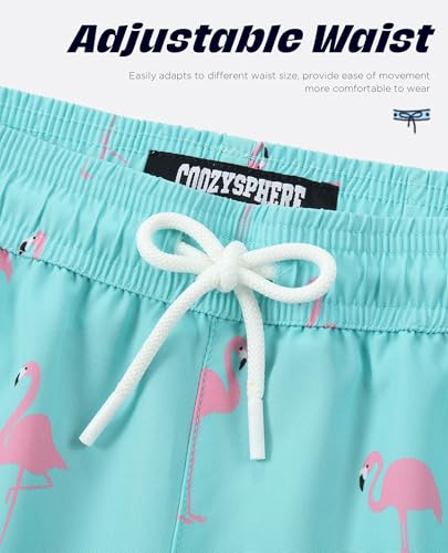 Boys Swim Trunks with Compression Liner 5T-16 Swimming Shorts Quick Dry Bathing Suit3