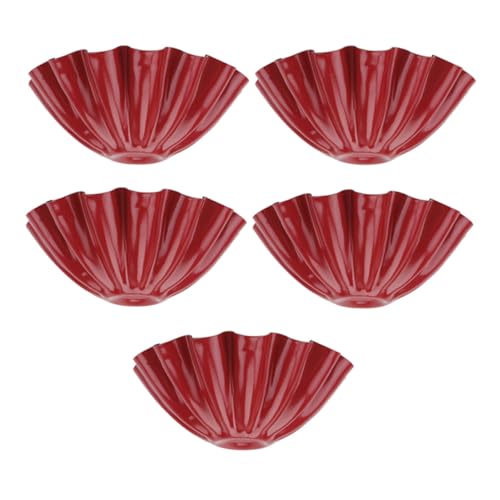 EPIGEIST 5piezas Molde Para Tarta De Huevo Bandeja Antiadherente Para Hornear Molde Para Pasteles Para Hacer Tartas De Huevo El Horno