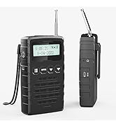 Tragbares DAB+ Radio Akku Mini Radio DAB+ UKW Küchenradio mit Signalanzeige Kofferradio mit Lauts...