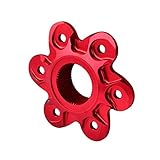 ducati monster 600 streetfighter -6 Schraubkettenflansche. Hinterer Kettenrad Abdeckung Schwarz Rot Gold Antrieb Flanschabdeckung für Ducati Superbike 1098 1198 1199 1299 Monster 1200 Diavon Streetfighter Multistrada Für Motorradkettenräder. ( Color : Red )