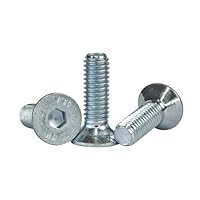 Senkkopfschrauben Innensechskant M8x20-25 Stück - Norm DIN 7991 - Vollgewinde - Innensechskant - Senkkopfschraube - Schraube mit abgesenktem Kopf - rostfrei