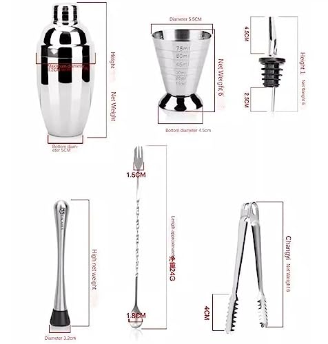 Set de Coctelería RUVOO con 10 Piezas y Soporte 550ml miniatura 2