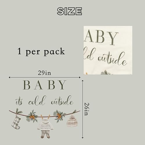 Baby It's Cold Outside Vinilo Decorativo para Pared miniatura 2