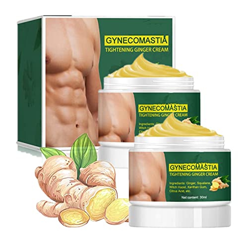 ZSBD 30ml SoliPac Ginecomastia Crema reafirmante de Jengibre para Hombres (2 PCS) Cover