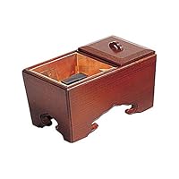 Amazon｜仏壇屋 滝田商店 電気角香炉 黒塗り 8寸 巾24cm×奥行