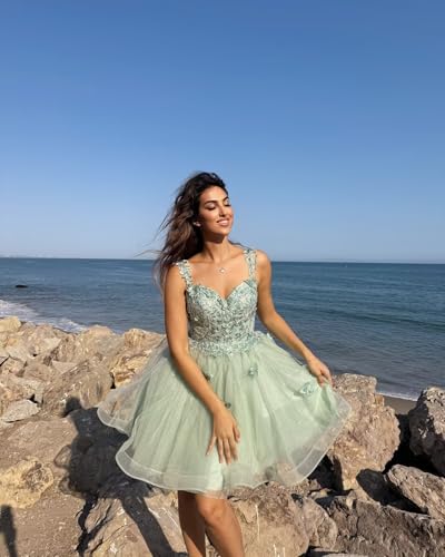 3D Butterfly Laces Homecoming Dresses 2025 Glitter Off Shoulder Graduation Dress4