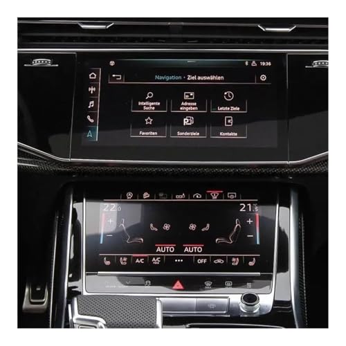 Protection écran tableau bord anti-rayures pour réparer et protéger la radio GPS Q8