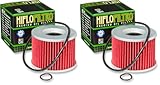 HiFloFiltro HF401 Premium Oil Filter, Single (Pack of 2)
