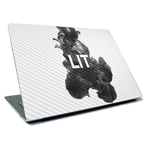 Image of MightySkins Carbon Fiber Skin for Microsoft Surface Laptop 3 13.5 inch (2019) - Lit | Textured Carbon Fiber Finish | Easy to Apply, Remove, and Change Styles | Made in The USA