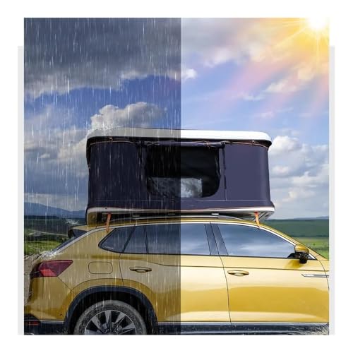 Carpa de techo rígida para auto camping exterior miniatura 6