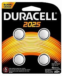 DURDL20254PK - Duracell Button Cell Lithium Battery 2025 4 Pack