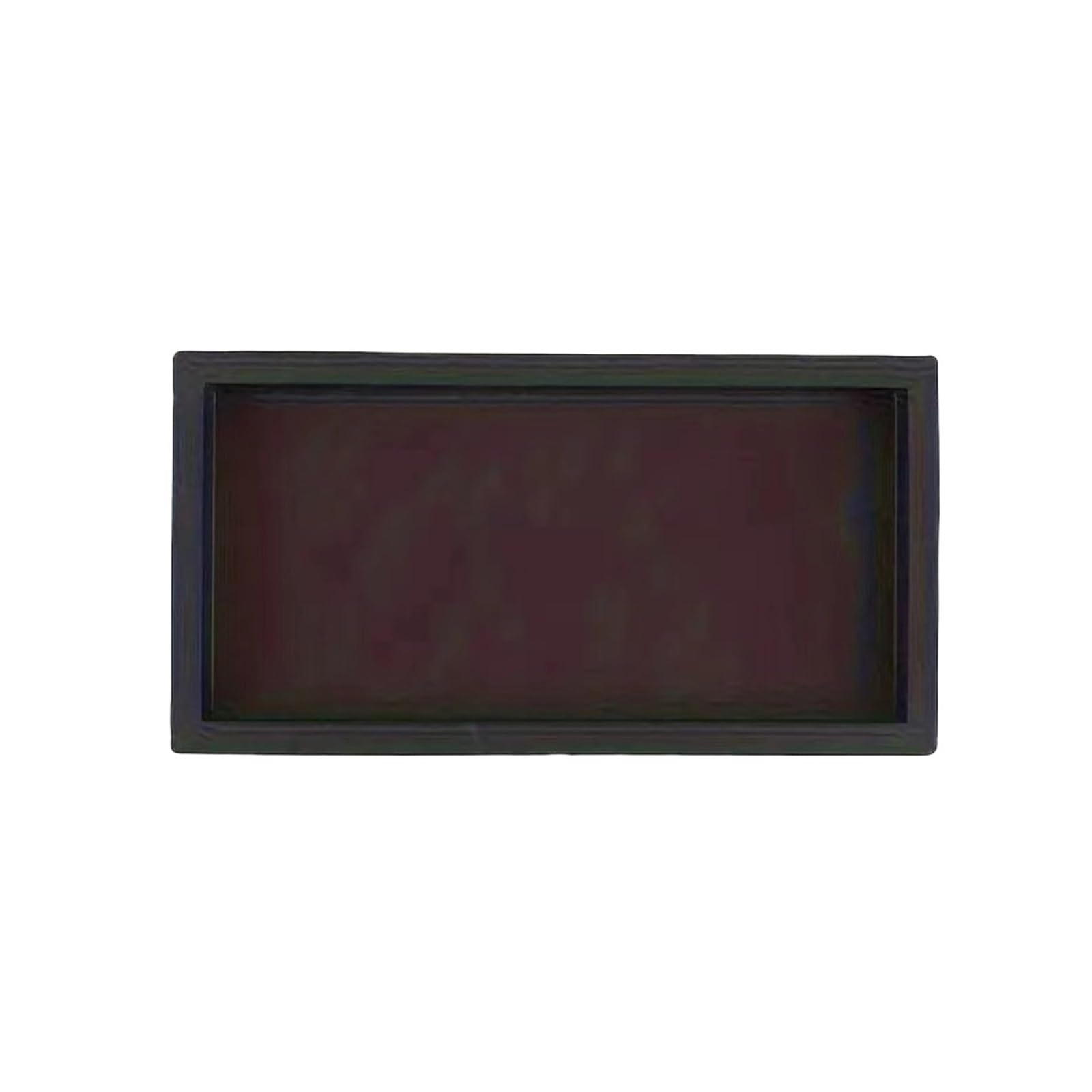 2Pcs Silicone Storage Tray for Bathroom Countertops