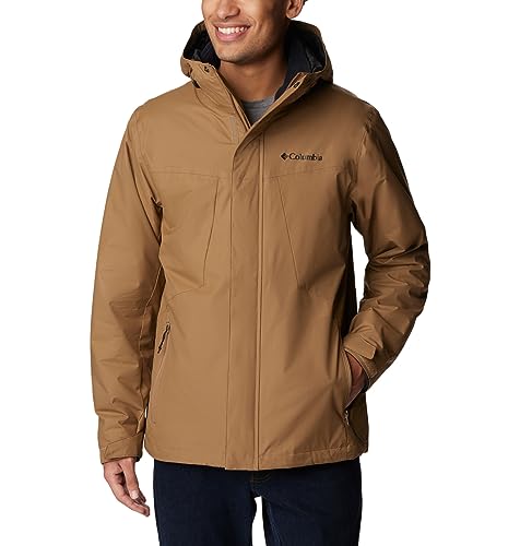 Image of Columbia mens Tunnel Falls Interchange Jacket