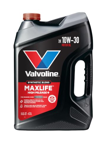 Image of Valvoline High Mileage 150K with MaxLife Plus Technology 10W-30 Motor Oil 5 Quart