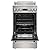 Avanti DER20P3S DER20P Elite Series 20" Electric Range Oven, in Stainless Steel