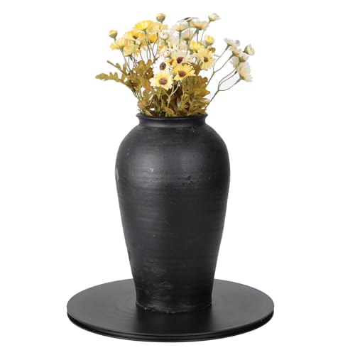 Image of ZZRANYE 14 Inch Heavy Duty Rotating Swivel Stand - 360 Degree Rotating Lazy Susan Base with Steel Ball Bearings for Model Base /Rotating Plants /Crafts Stand Monitor /TV /Monitors /Potted Plants