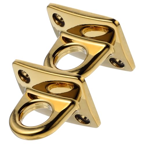 Wakauto 2Pcs Wall Mounted Metal Hooks for Guardrail Rope Hanging for Crowd Control and Welcome Ropes Compact Design Finish