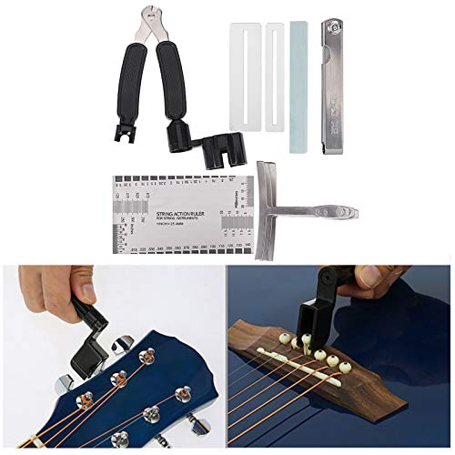 JOPESA Ensemble d’outils de Guitare, réglage Pratique de la jauge de Rayon de Guitare Accessoires de Guitare résistant à… - Les Beatles, Paul McCartney, John Lennon, RIngo Starr, George Harrison JOPESA Ensemble d'outils de Guitare, réglage Pratique de la jauge de Rayon de Guitare Accessoires de Guitare résistant à… – Image 8