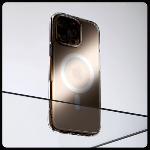 Image of Spigen for iPhone 16 Pro Max Case, Ultra Hybrid MagFit [Anti-Yellowing] [Compatible with Magsafe] - Frost White