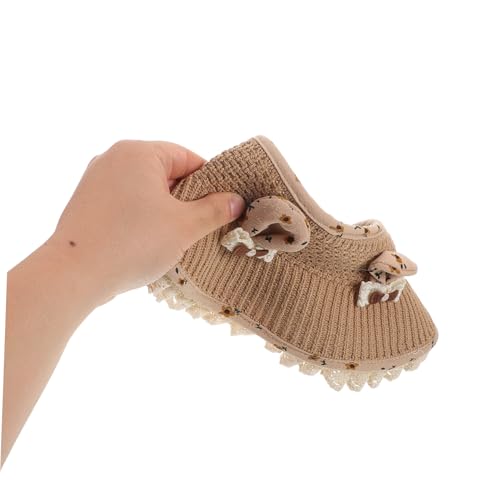 GALPADA Wide Brim Sun Hat with Bunny Ears Lightweight Breathable Outdoor Cap for Beach and Park Activities Stylish Lace Trim Sun Protection for Fits Coffee4