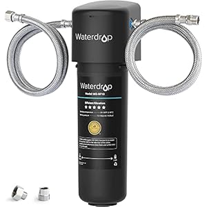Waterdrop 10UA Under Sink Water Filter System Direct Connect to Kitchen Faucet, 30,000 Liters High Chlorine Reduction…