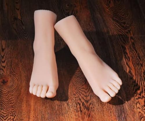 Linmin 1 Pair Of Silicone Models 1:1 Scale Model Silicone Women'S Performance Art Shooting Prop Etc (Flesh Color) Size 37 thumb #5