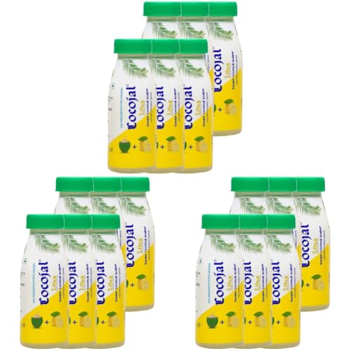 Image of Cocojal Lime Tender Coconut Water | No Added Preservatives | No Added Flavours | Not from Concentrate | 200 ml (Pack of 18)