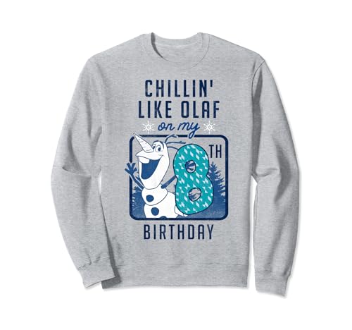 Sweatshirt enfant Olaf Frozen pull anniversaire pour fête et école