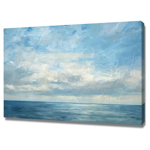 Tableau decoration murale WODJEM peinture abstraite zen 40x60