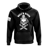 Tactical Pro Supply Funny Patriotic Hoodies for Men and Women | Wake 'n Bacon - L