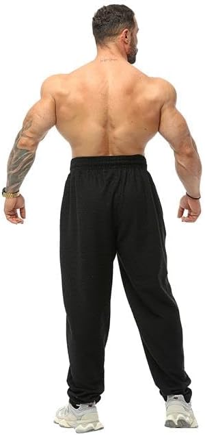 BIG SAM SPORTSWEAR COMPANY Men's Loose Fit Sweatpants Towel Baggy Pants